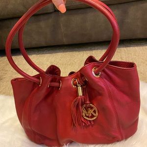 Red Michael Kors Bag